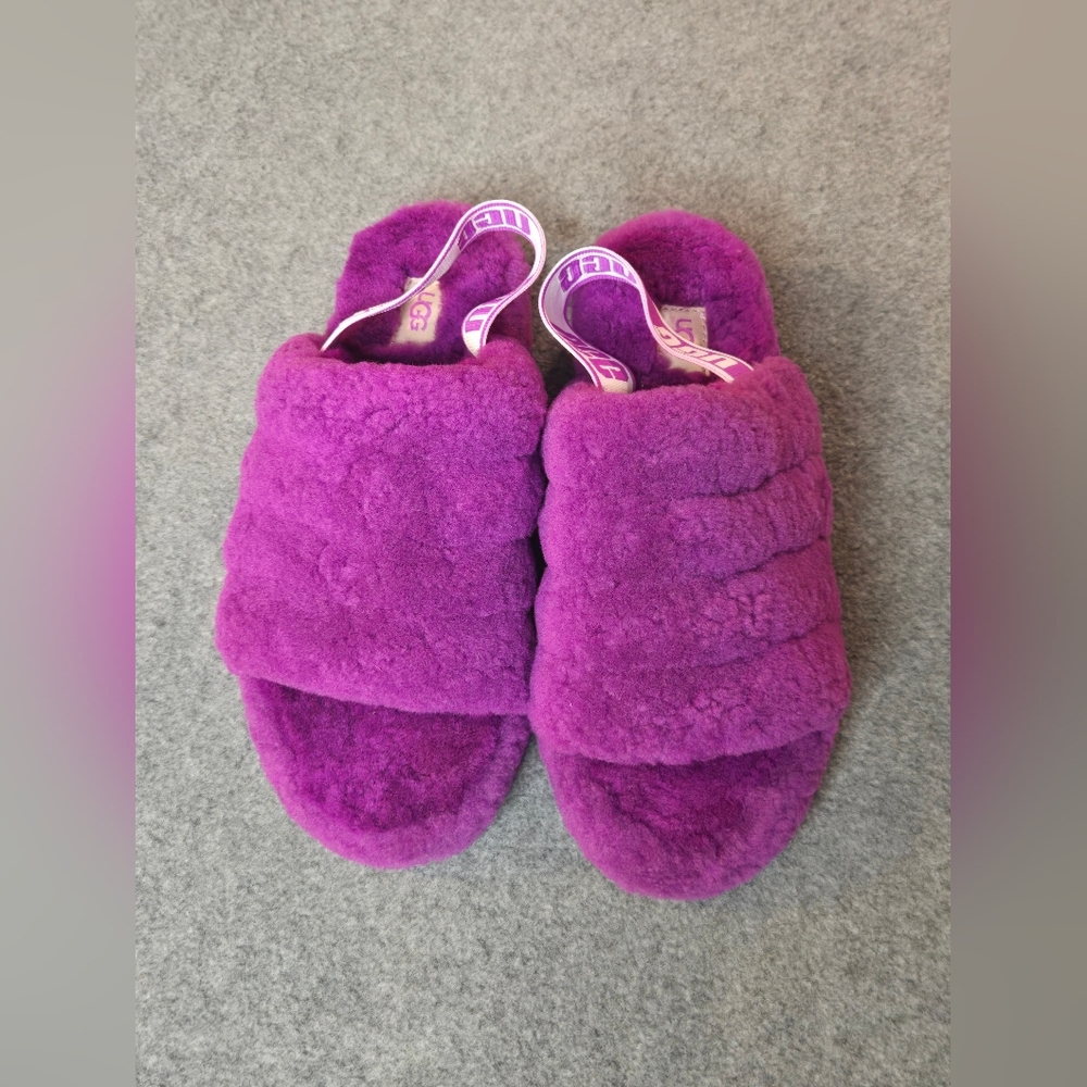 14. UGG | Fluff Yeah Slide – Bearylicious – Size 8 - Picture 3 of 7